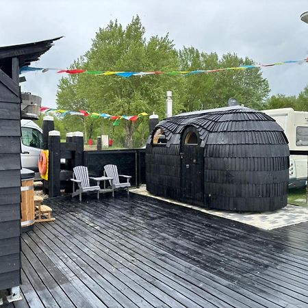 Houseboat Uitzicht Over Veluwemeer, Natuurlokatie, Prachtige Vergezichten 比丁赫伊曾 外观 照片