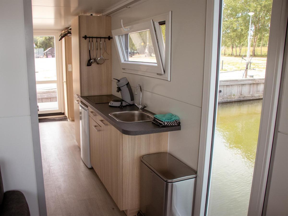 Houseboat Uitzicht Over Veluwemeer, Natuurlokatie, Prachtige Vergezichten 比丁赫伊曾 外观 照片